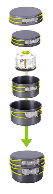 Pinguin Quadri set de camping