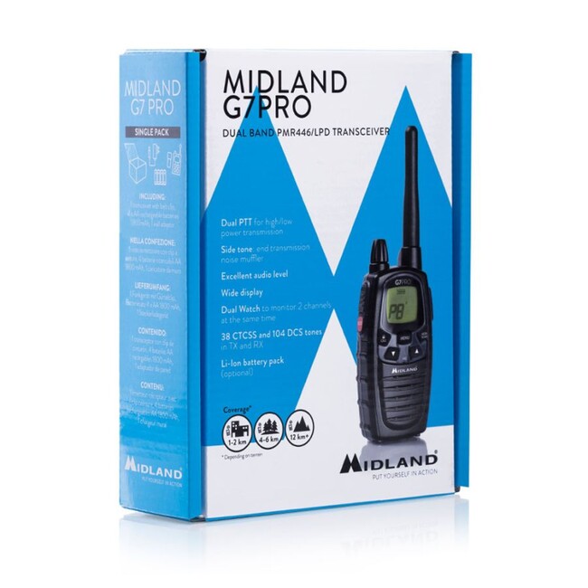 Midland G7 Pro vysielachka, negru