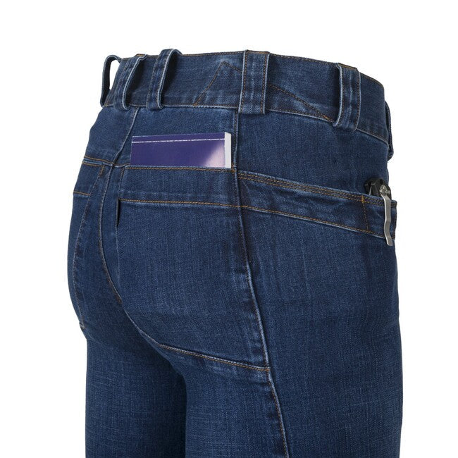 Helikon-Tex COVERT pantaloni tactici Denim Mid, Vintage Worn Blue