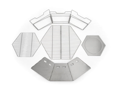 Origin Outdoors Hexagon grătar și focar