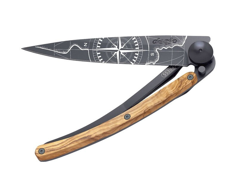 Deejo Giant briceag Incognita, black