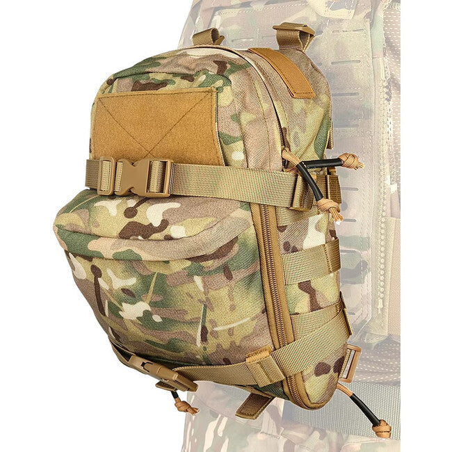 DRAGOWA Tactical Legion geantă tactică de apă pentru vestă tactică, CP black