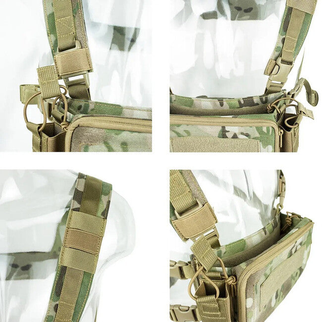 DRAGOWA Tactical Zero vestă ușoară tactică, coyote