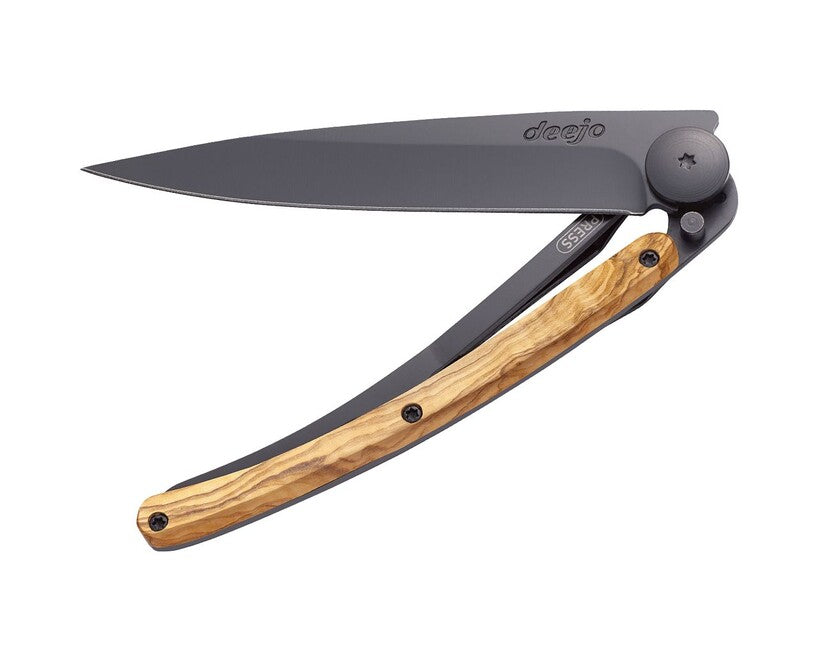 Deejo Black wood briceag
