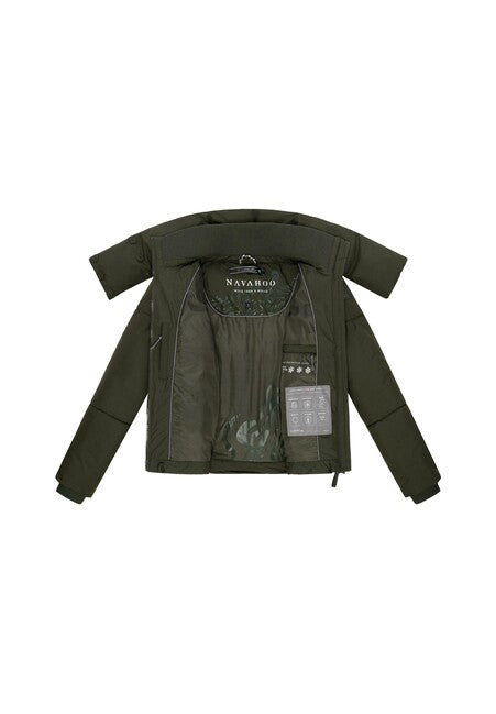 Navahoo Traumelfe 14 geacă de iarnă pentru femei, dark olive