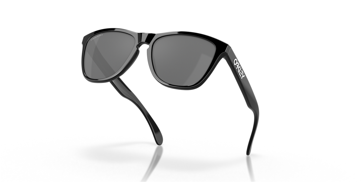 Oakley FROGSKINS ochelari de soare cu ramă Polished Black și lentile Prizm 55