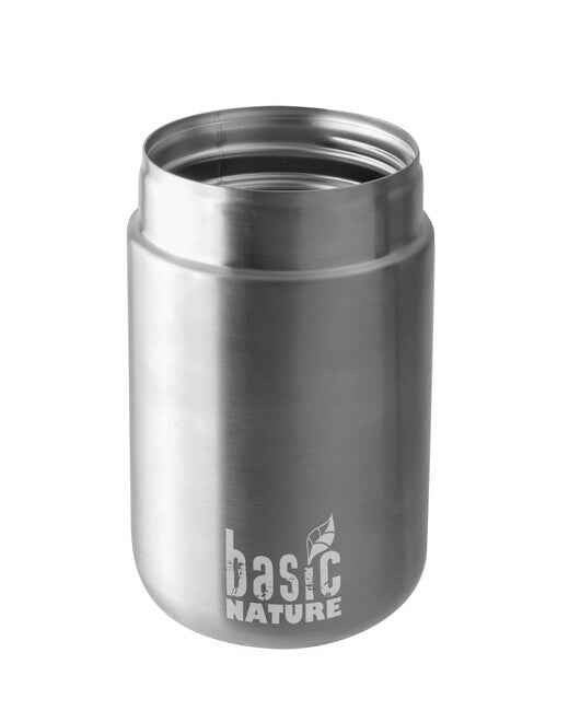 BasicNature recipient pentru alimente din oțel inoxidabil 0,4 l