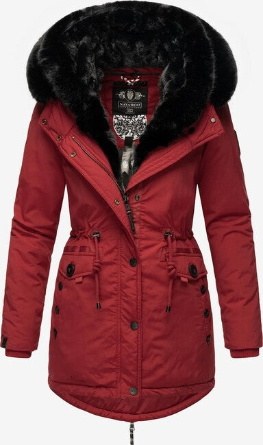 Navahoo Sweety Deluxe parka de iarnă pentru femei, blood red