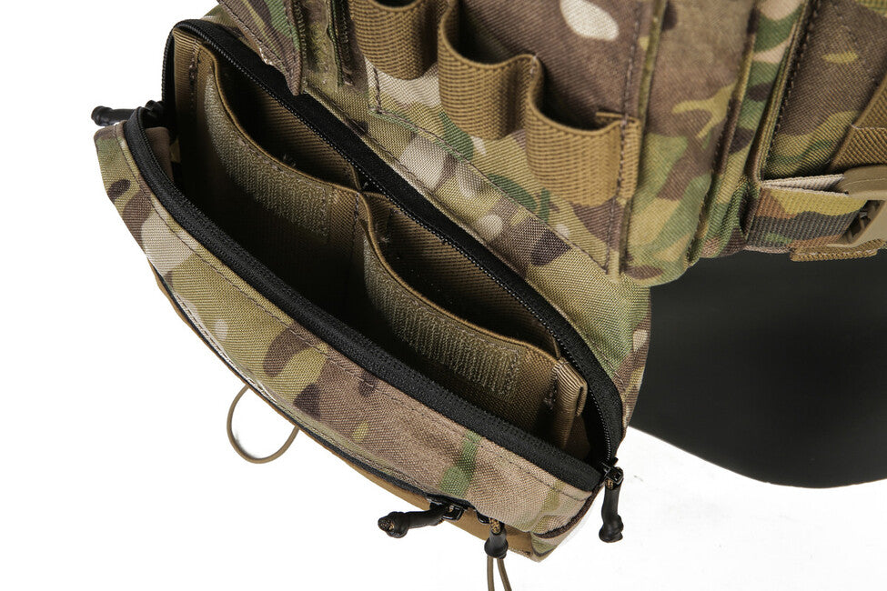 Emersongear Micro Fight Chissis MK3 chest rig 500D, woodland