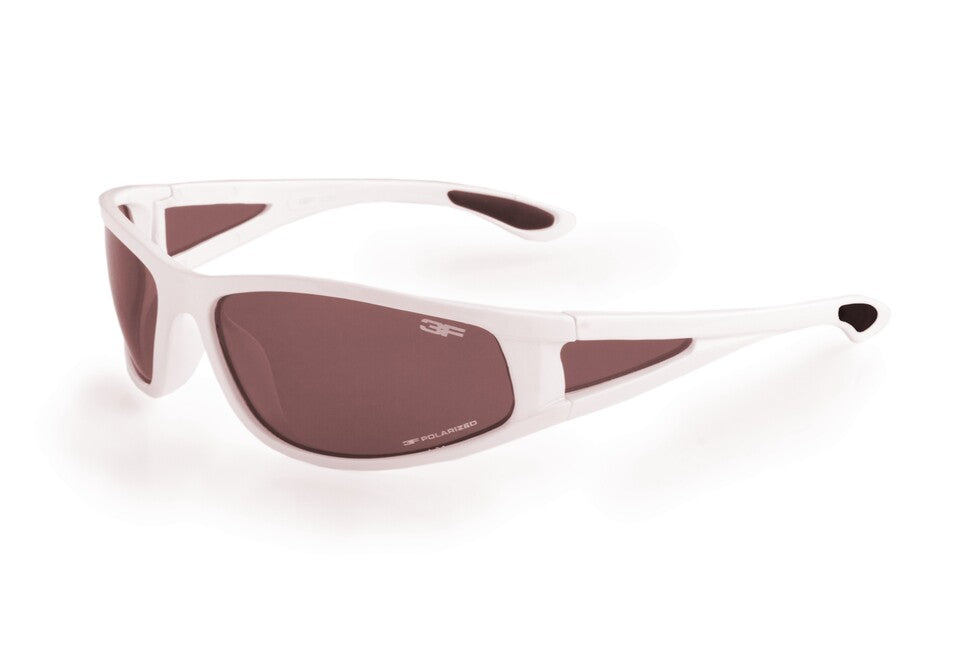 3F Vision Loop 1010 ochelari de sport polarizati, albi