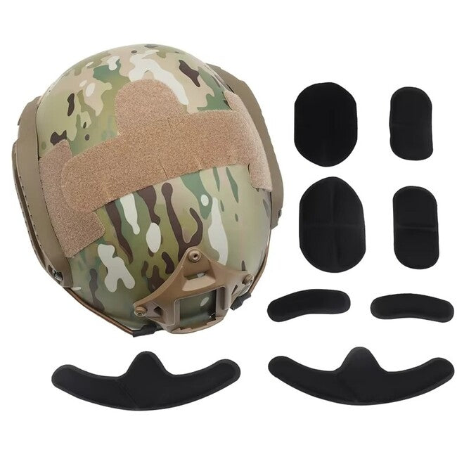 DRAGOWA Tactical Fast MH cască tactică cu ochelari Charger, Digital Desert (fără certificare)