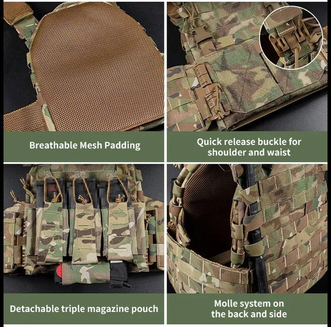 DRAGOWA Tactical Raven vestă tactică, oliv