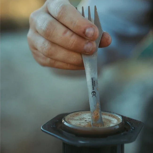 Silverant Spork din titan 3în1