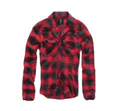 Brandit Checkshirt cămașă, roșie neagră