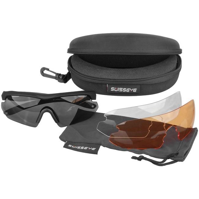 Swiss Eye Nighthawk ochelari, negri