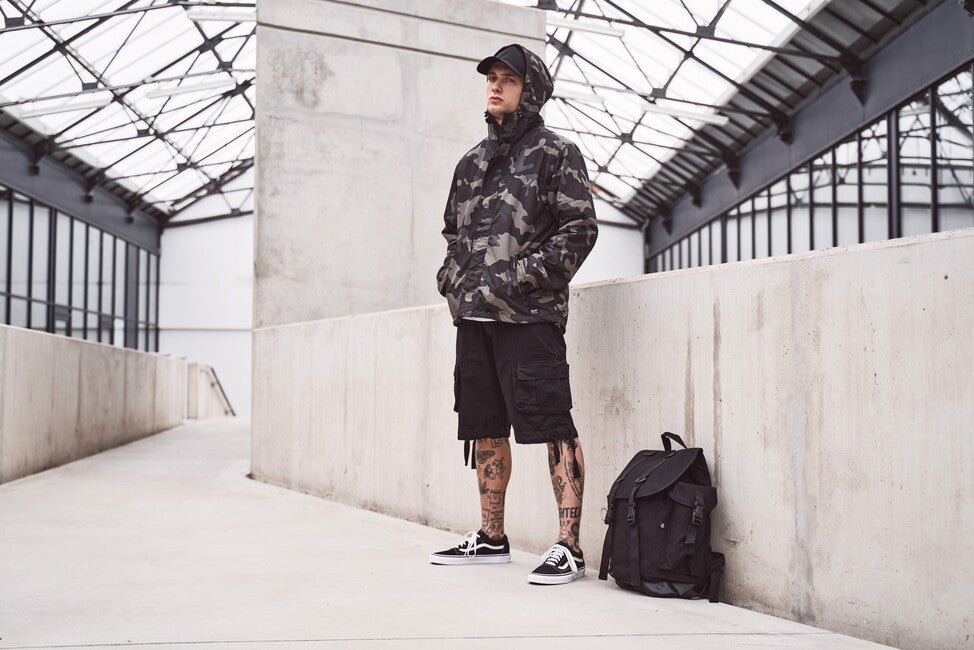Brandit Windbreaker Frontzip geacă, Woodland