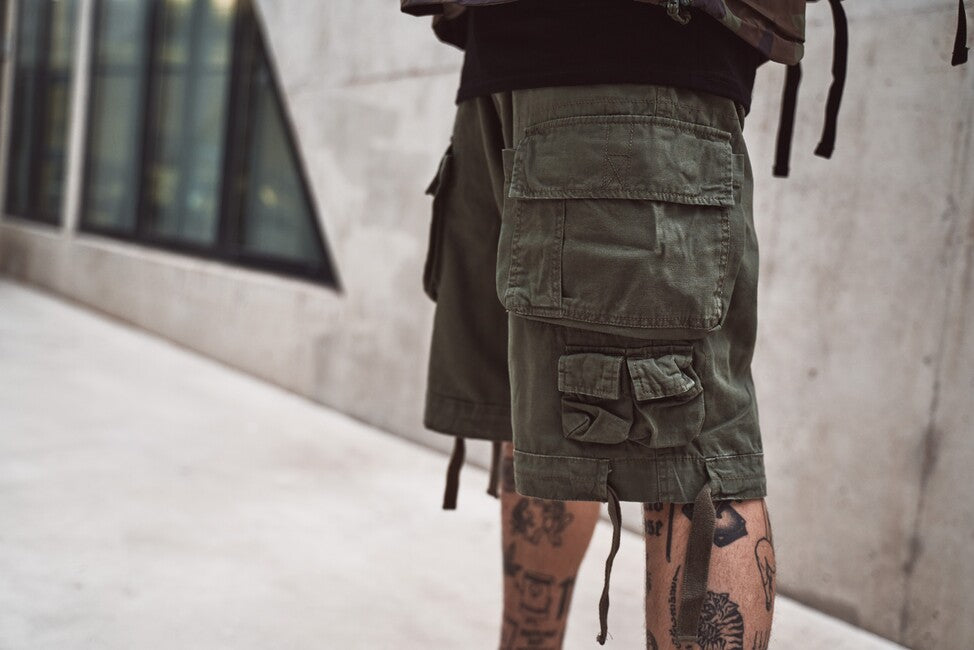 Brandit Savage Vintage pantaloni scurți, oliv