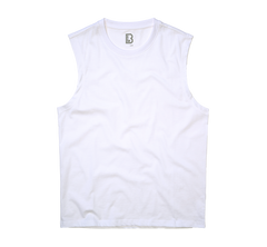 Brandit tricou fără mâneci, alb