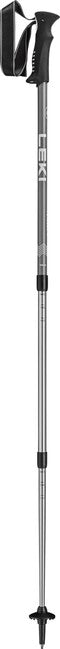 LEKI Voyager bețe de trekking, gri argintiu-alb, 110 - 145 cm