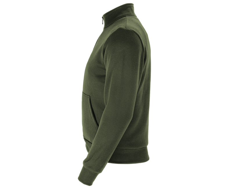 BENNON ADAMOS hanorac cu fermoar, verde