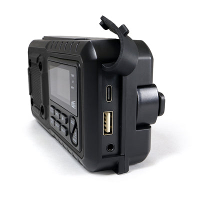 Origin Outdoors Crank Multi radio DAB+ 4000 mAh, negru