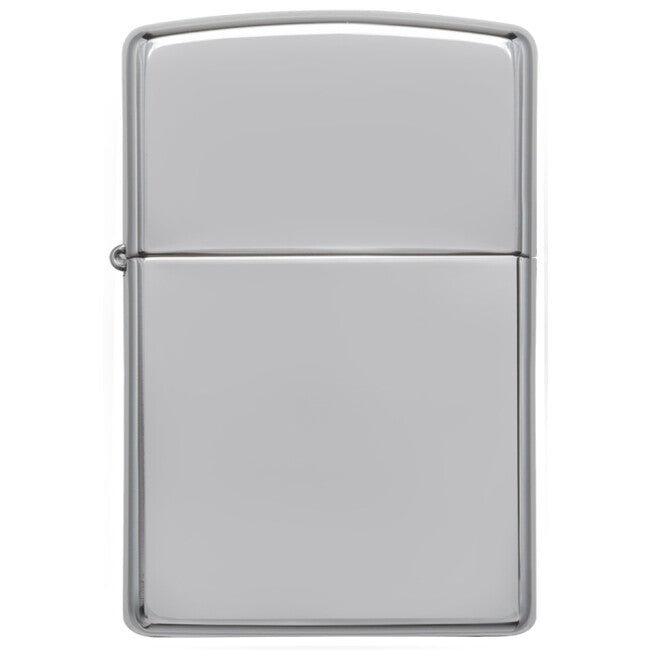 Zippo brichetă cu benzină, high polish chrome