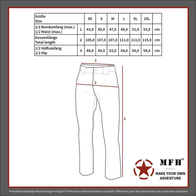 Fox Outdoor Rachel pantaloni de trekking, kaki