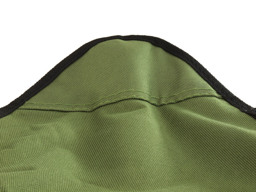 BasicNature Travelchair trepied scaun, verde oțel