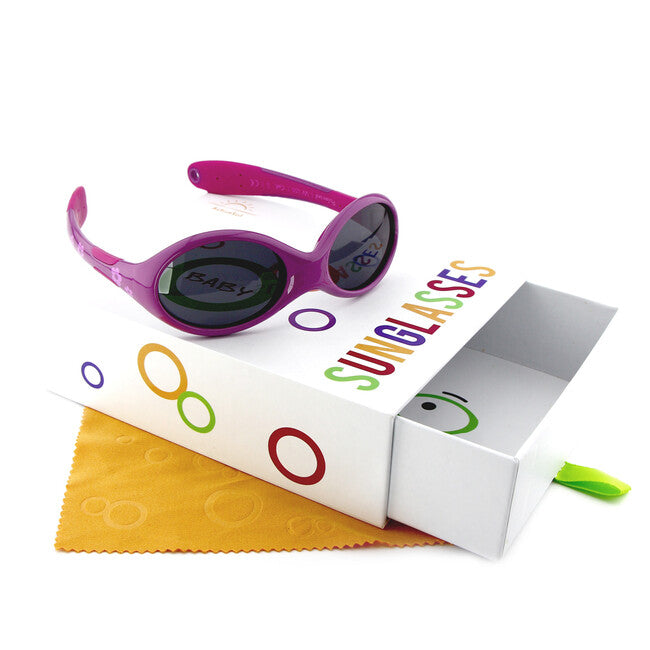 ActiveSol Baby Girl ochelari de soare polarizați pentru copii, floare