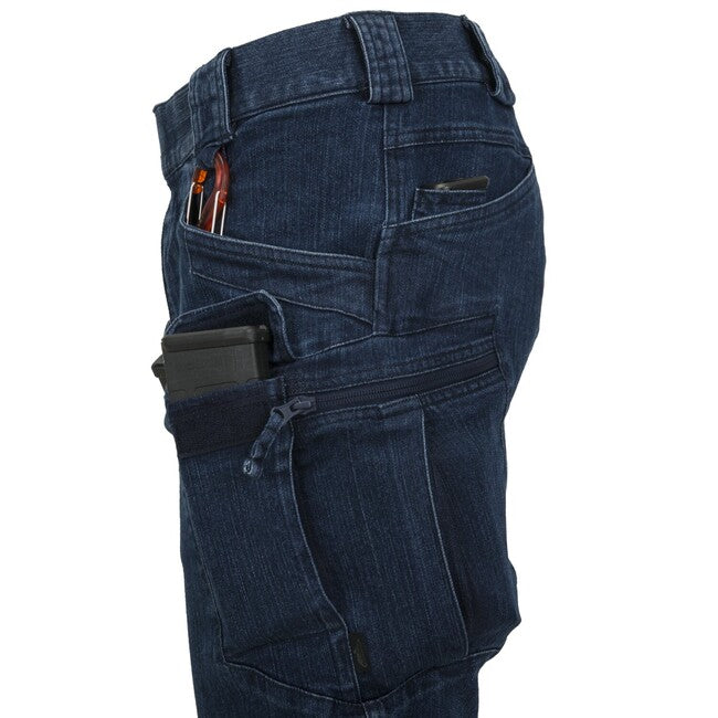 Helikon-Tex UTS pantaloni scurți tactici 8.5" - Denim Stretch - Marine Blue