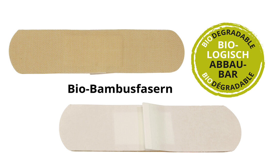 BasicNature Bamboo plasture 25 buc