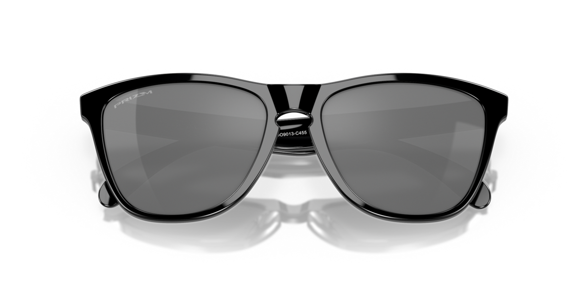 Oakley FROGSKINS ochelari de soare cu ramă Polished Black și lentile Prizm 55