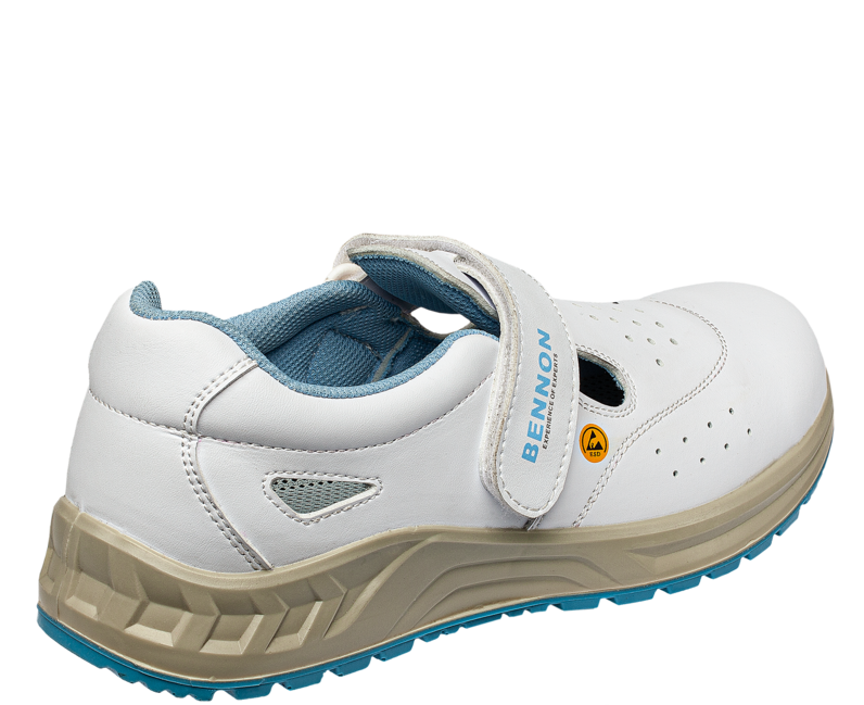 BENNON WHITE O1 ESD sandale de lucru
