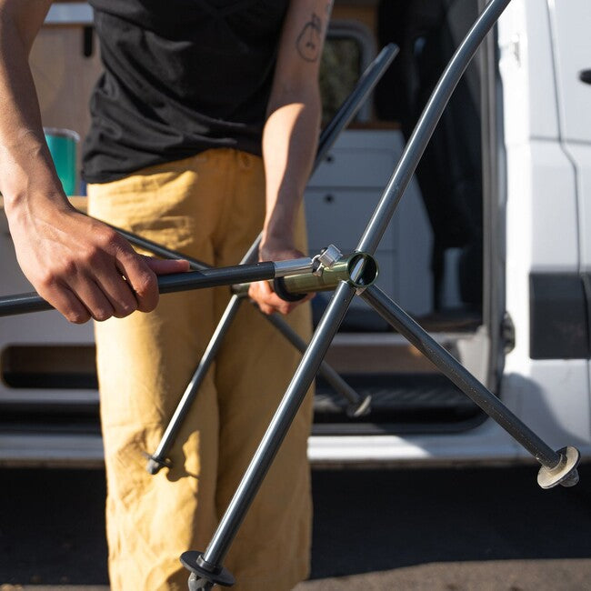 Klymit Ridgeline scaun de camping, gri