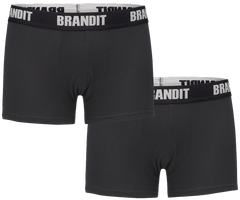 Brandit boxeri pentru bărbați set 2 buc, negru-negru