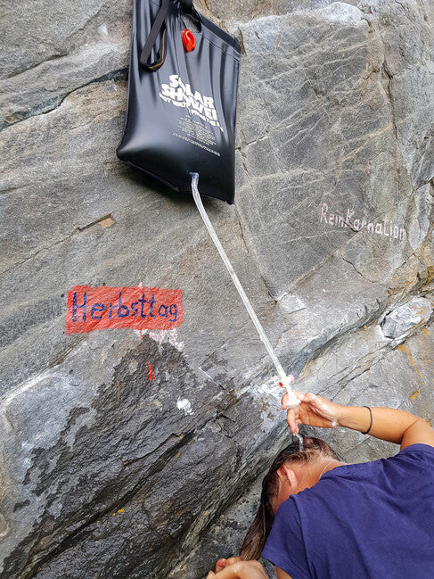 Origin Outdoors duș solar rulabil 10 L