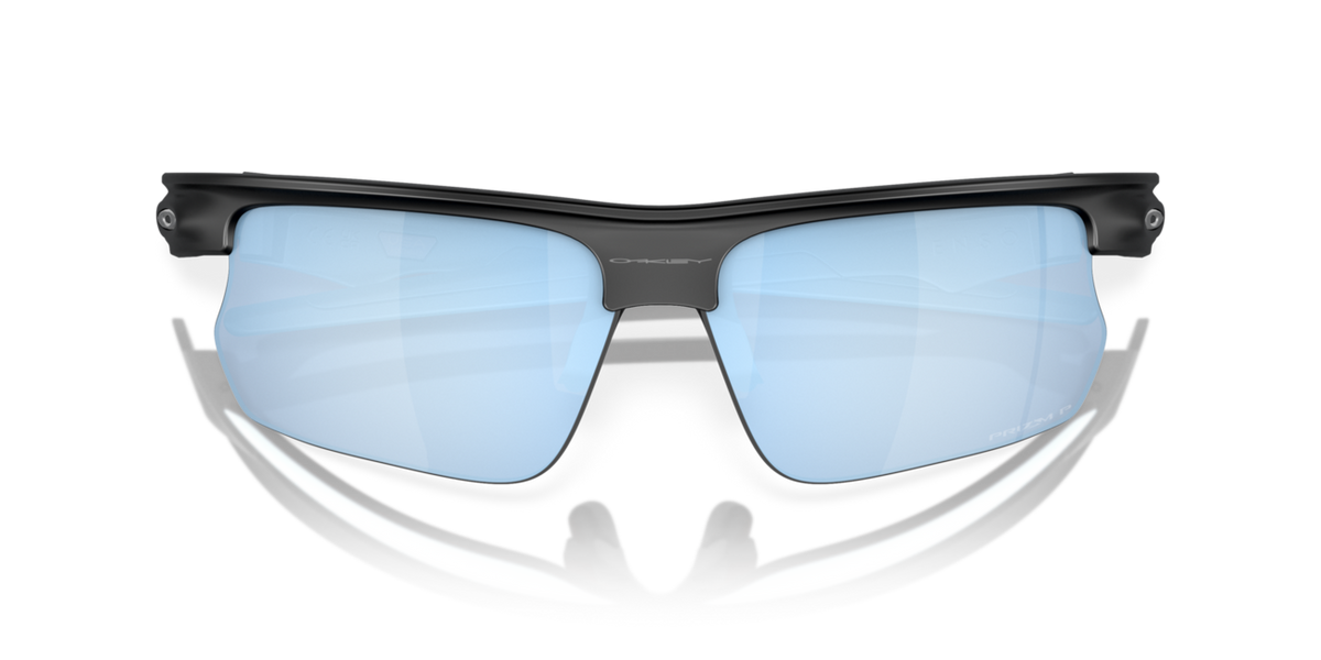 Oakley BISPHAERA ochelari de soare cu ramă Matte Black și lentile Prizm Deep Water Polarized, 68