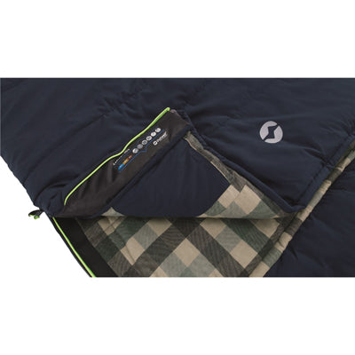 Outwell Camper Lux sac de dormit fermoar dreapta