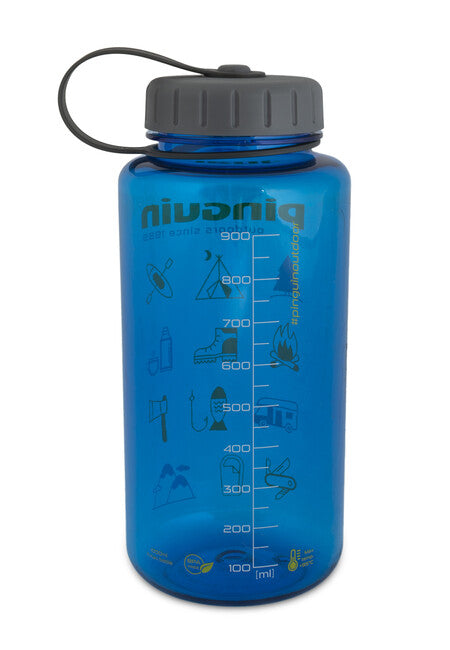 Pinguin Tritan Fat Bottle 1.0L 2020 sticlă, verde