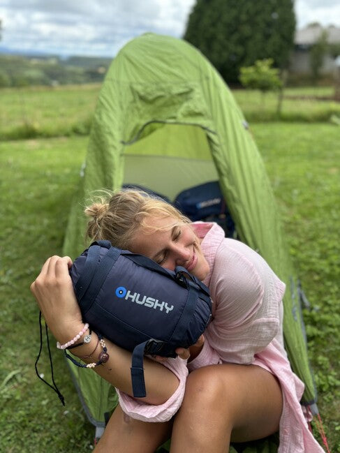 HUSKY Mikro 2 sac de dormit ultraușor vară, bleumarin