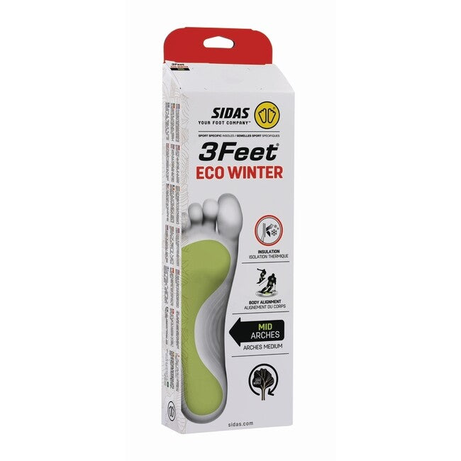 Sidas 3Feet Eco Winter Mid inserții cu suport