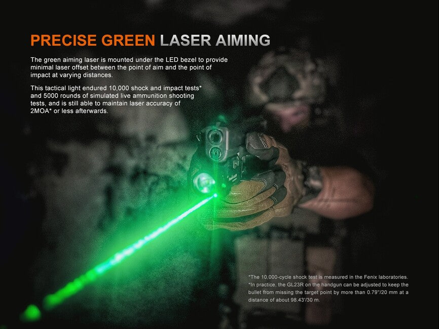 Fenix GL23R lanternă pentru armă cu laser
