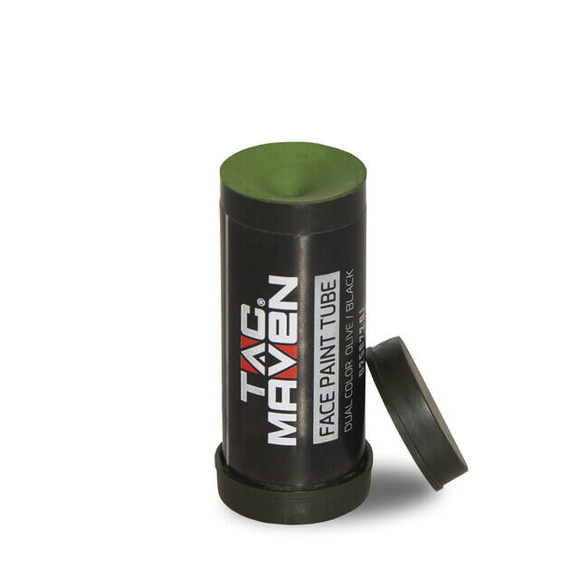 Pentagon Tube Face vopsea de camuflaj pentru față, neagră și oliv