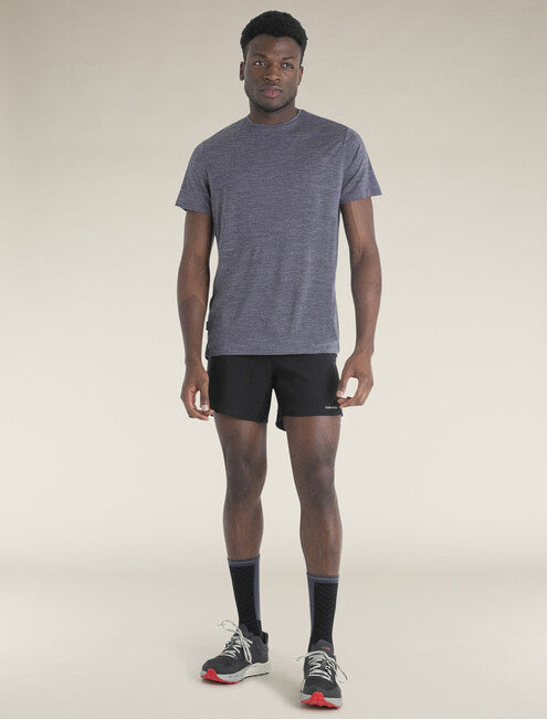 Icebreaker 125 Sphere Merino tricou pentru bărbați cu mânecă scurtă, bleumarin