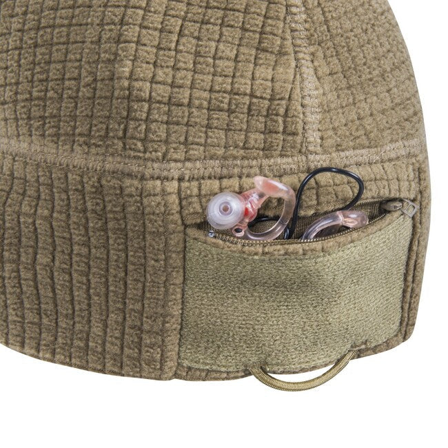 Helikon-Tex RANGE Beanie căciulă Grid Fleece, Coyote