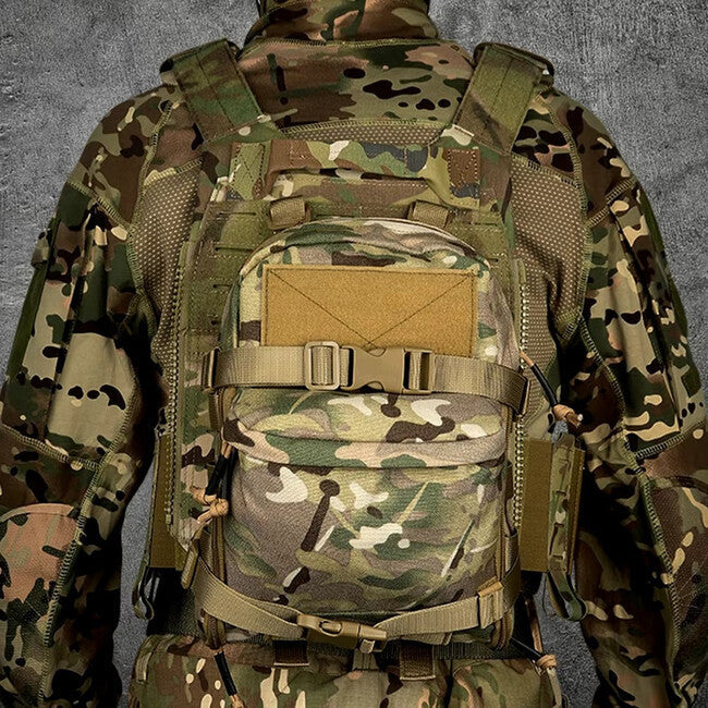 DRAGOWA Tactical Legion geantă tactică de apă pentru vestă tactică, CP black