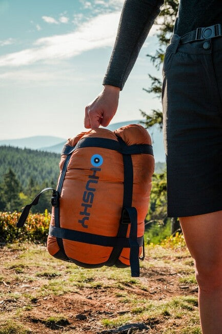 HUSKY sac de dormit sintetic trei sezoane prelungit, galben, -10