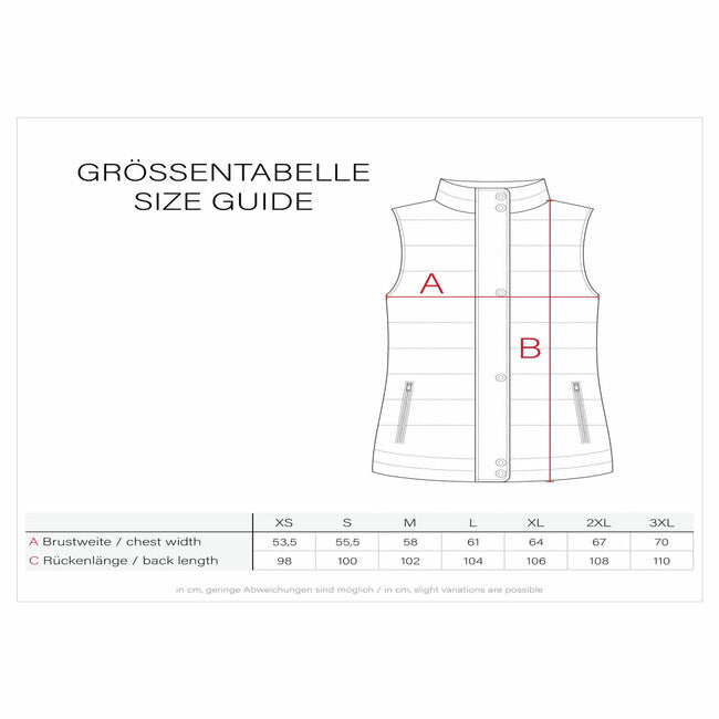 Navahoo Schnuffelchen vestă lungă pentru femei, powder blue