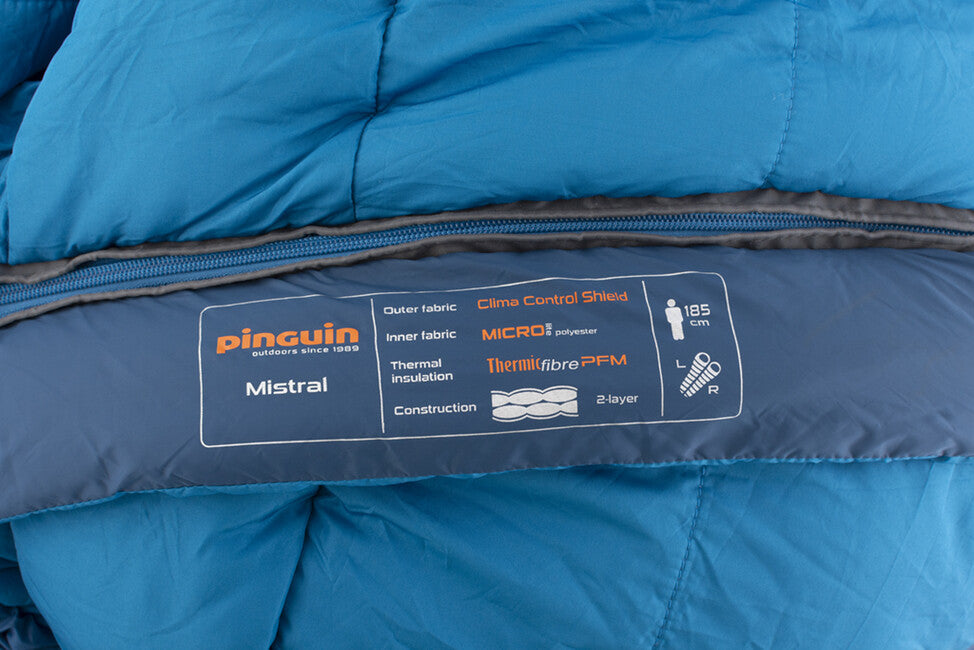 Pinguin Mistral PFM sac de dormit, verde