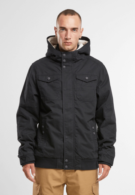 Brandit Meadow Jacket geacă de iarnă pentru bărbați, neagră